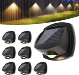 SOLPEX Solar Lights Outdoor Waterproof IP65, Solar Stair Lights Outdoor for Fence, Deck, Step, Dual Color LED 3 | Lumora