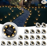SOLPEX Mini Solar Ground Lights, 20 Pack Solar Lights Outdoor Waterproof, Pathway Lights Solar Powered, Solar | Lumora