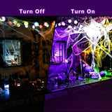 20W Halloween Spotlight Outdoor, Black Light Spotlight, Waterproof IP66 with Purple LED Landscape Lighting, Ideal | Lumora