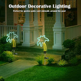 SunKite Coconut Solar Decorative Stake Lights - Outdoor Waterproof Neon Lights for Garden, Yard, Lawn, Pathway | Lumora