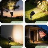 Low Voltage Landscape Lighting, 12V Aluminum Outdoor Landscape Lights with Connectors, 5W 3000K Warm White IP65 | Lumora