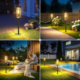 KOOPER Taller Solar Pathway Lights Outdoor, 2 Pack Upgraded Brighter Solar Garden Lights Solar Powered, Up To 15 | Lumora
