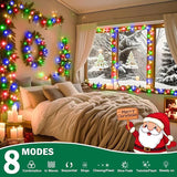SAUIRS 197FT 500 LED Christmas Lights Outdoor String Lights with 8 Modes Timer Waterproof Fairy Light Plug in for | Lumora