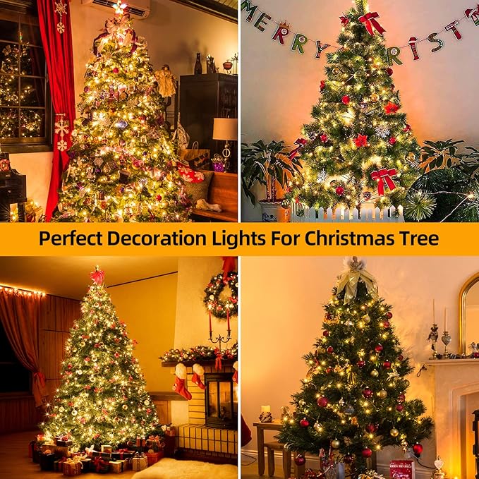 1000 LED 328ft 8 Modes with Timer Christmas String Lights IP55 Outdoor Waterproof UL Certificated Indoor Fairy | Lumora