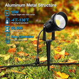 ZUCKEO Low Voltage Landscape Lights LED Landscape Lighting with Connectors, 10W 12V 24V Outdoor Spotlights | Lumora