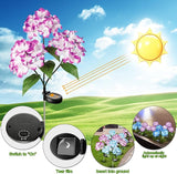 Solar Flowers Lights - Outdoor Waterproof Hydrangea Stake, Solar Flower Decor for Patio, Courtyard, Garden Lawn | Lumora
