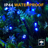 AmyHomie Blue Christmas Lights, 108Ft 300LED Halloween String Lights Outdoor Waterproof, End-to-End Indoor Fairy | Lumora