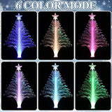 Baquler 2 Pcs Solar Christmas Tree Garden Stake Lights Outdoor Christmas Tree Yard Decorations Multicolor LED Solar | Lumora