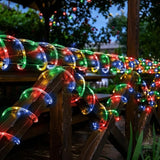Solar Rope Lights, 2 Packs Total 132ft 400LED Solar String Lights, 8 Modes Waterproof Solar Powered Outdoor Light | Lumora
