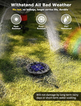 Color Changing Solar Ground Lights with 33ft Long Distance Remote Control - Flat Solar Light Outdoor Waterproof | Lumora