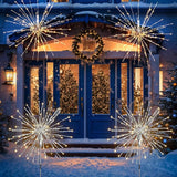 Twinkling Starburst Christmas Tree Star Topper Fairy Light 40 of 160 LED Lights - Outdoor Lighting Accessory | Lumora