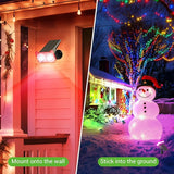 WdtPro Solar Color Changing Spot Lights, 8 Lighting Modes Solar Lights Outdoor Waterproof, Multicolor RGB Outdoor | Lumora