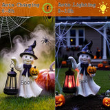 Halloween Decoration Ghost Solar Statue Outdoor - Cute Halloween Decor for Garden Home Patio Balcony : Unique Gifts | Lumora
