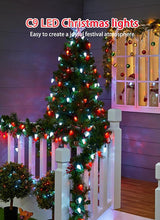 C9 LED Christmas Lights Outdoor, 81 Feet 100 LED String Lights with Timer & 8 Light Mode, Waterproof Commercial | Lumora