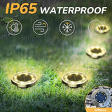 INCX Solar Ground Lights,16 Pack Solar Lights Outdoor Waterproof, Solar Garden Lights Landscape Lighting for Patio | Lumora