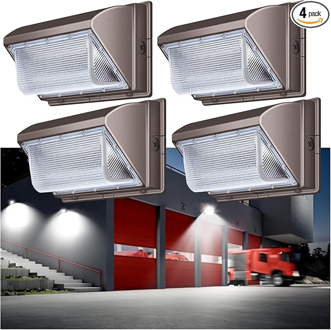 120W LED Wall Pack, 15840 Lumen Super Bright Outdoor Wallpack Lights, 5000K Waterproof Commercial Security Wall | Lumora