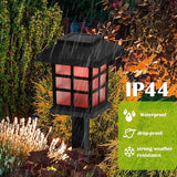 Solar Pathway Lights Outdoor,12-Pack Solar Walkway Lights, Auto Charge/Discharge Ground Lamp , IP44 Waterproof | Lumora