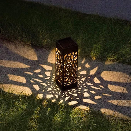 Juesi Solar Powered LED Garden Lights, Automatic Led for Patio, Pathway, Yard and Garden, 1pc