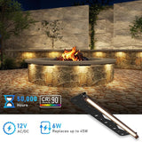 Teekuv 8 Pack 12 Inch LED Hardscape Lighting, 6W Retaining Wall Lights IP65 Waterproof Paver Lights, 12V AC/DC Low | Lumora