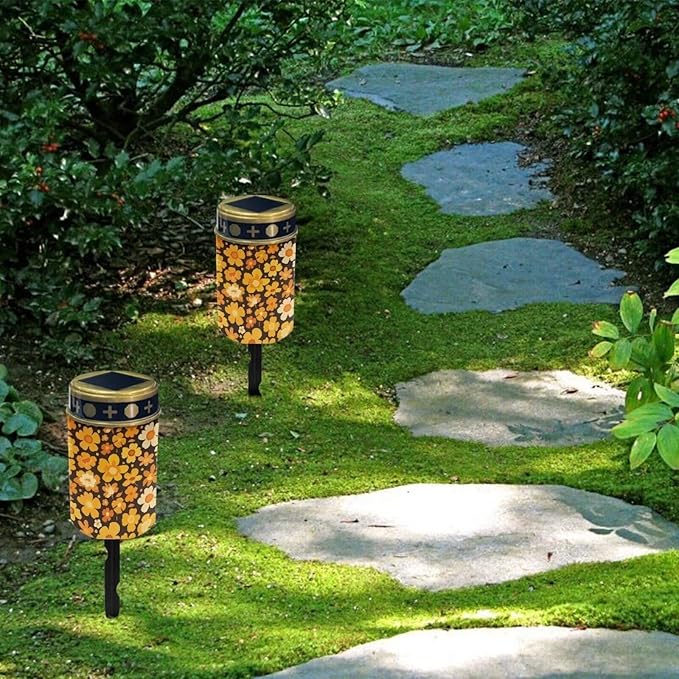 Blue Butterfly Outdoor Lighting Solar Power Solar Power Lights Outdoor Outside Solar Lights for Yard Waterproof Landscaping Lights Solar Outdoor Walkway Lights for Friends Gifts