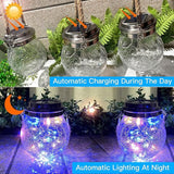 Hanging Outdoor Solar Lights,VGE 2 Pack 30LED Lanterns Decorative Outdoor Lights,Solar Powered Waterproof Landscape | Lumora