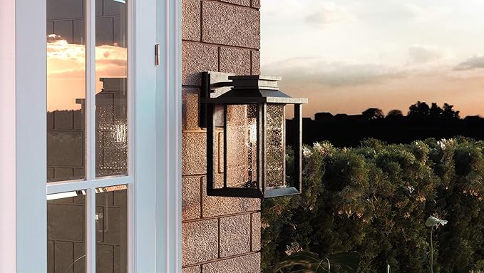 Quoizel Wakefield Vintage Wall Sconce, Coastal Armour 14 Inch 1-Light Earth Black Wall - Outdoor Path Light | Lumora