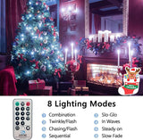 100FT 2000 LED Cluster Christmas Lights, Christmas Tree Lights Outdoor Indoor with 8 Modes & Timer & Remote | Lumora