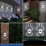 LYHOPE Solar Fence Lights Outdoor, IP65 Waterproof Solar Light for Outside, 6 Pack Deck Light for Backyard Railing | Lumora