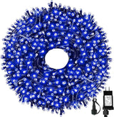 105FT 300LEDs Christmas Lights Outdoor Indoor 8 Modes for Christmas Tree Party Decoration, 100% UL Listed (Blue | Lumora