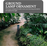 2 Pcs Solar Garden Lights LED Cutout Yard Stake Lawn Lamps Outdoor Decorative Solar Energy Pathway Lighting for | Lumora
