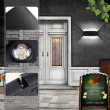 Kawell 10W Waterproof Modern Wall Sconces LED Wall Light Up Down Aluminum Wall Lamp LED Indoor Outdoor for Bedroom | Lumora