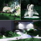 Linkind Solar Lights Outdoor Waterproof IP65, StarRay Dusk-to-Dawn Outdoor Solar Lights, 3 Lighting Modes Solar | Lumora