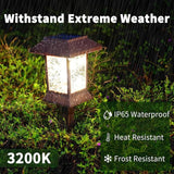 6Pack Solar Pathway Lights Outdoor Waterproof IP65, Solar Lights Outdoor with Hook, Upgraded 1000mAH Battery, Up to | Lumora