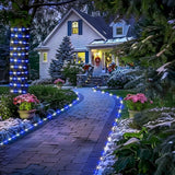 JMEXSUSS 200 LED Solar Rope Lights for Christmas Decor, 72ft IP 65 Outdoor Waterproof Christmas Rope Lights with 8 | Lumora