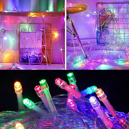FULLBELL Easter Lights, 33 Feets 100 LED Easter Decorations Memory Indoor Outdoor Fairy Lights Spring Decor Home Bedroom Wedding Party Room Decor Tiktok Trend Items(Multi)