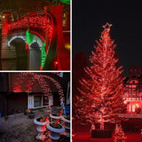 4 Pack Red and Green Christmas String Lights, Each 20FT 60 LED Fairy Lights Battery Operated with Timer, Waterproof | Lumora