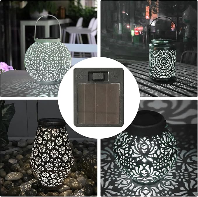 Solar Light Replacement Top, 2pcs 4.4x3.6cm Square Replacement Solar Light Tops, DIY Replacement Solar Light Parts for Garden Solar Lantern (Warm Light)