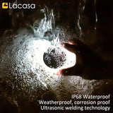 Lacasa Solar Deck Lights Outdoor Waterproof LED Solar Step Lights Driveway Lights, White 4000K, for Garden Yard | Lumora