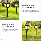 GANAZONO Ground Spike 5.51 Inch Landscape Lighting Accessories Durable Plastic Stakes for Outdoor Garden Solar | Lumora
