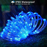JMEXSUSS 200 LED Pool Accessories Solar Rope Lights Outdoor, 72ft IP 65 Outdoor - Pond & Water Feature Light | Lumora