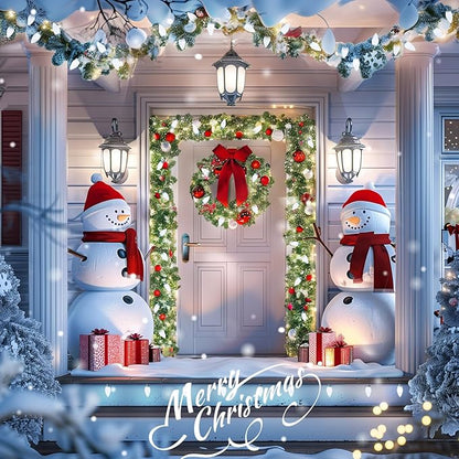 Brightown 2 Pack Total 132ft 200LED Outdoor C9 LED Christmas String Lights, Plug-in Connectable Waterproof Roofline String Lights for Outside Christmas Holiday Decor