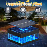 [24 Bigger Roses] Solar Garden Lights Outdoor, Birthday Gifts for Mom Women Preserved Flowers Solar Light, IP65 | Lumora