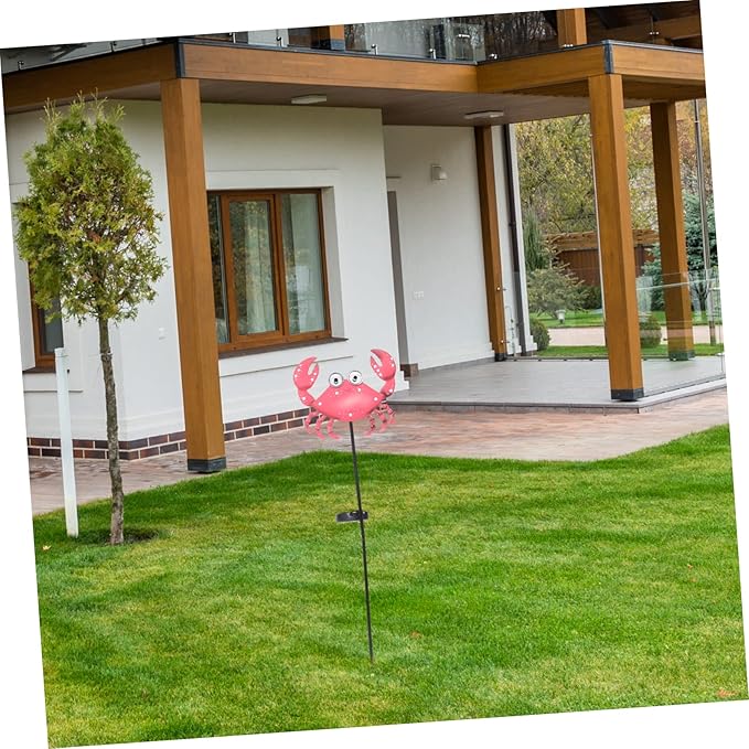 Crab Shape Solar Powered Garden Lamp Charming Outdoor Stake Light for Garden Lawn and Pathway Decor Easy | Lumora