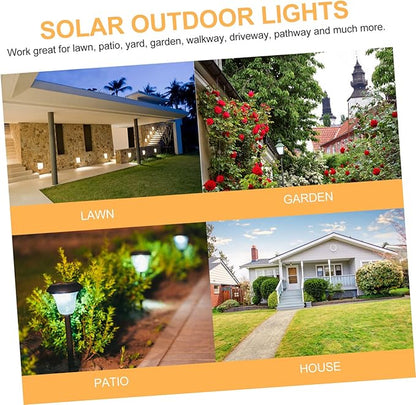 Uonlytech Solar Dragonfly Garden Stake Lights LED Solar Stake Lights for Outdoor Patio Decorative Landscape Lighting with Realistic Dragonfly Design