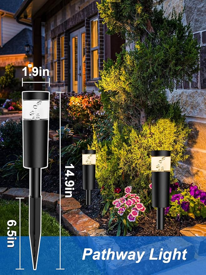 5W Low Voltage Landscape Pathway Lights with Connectors 12V Outdoor Landscape Lighting LED Bollard Path Lights | Lumora