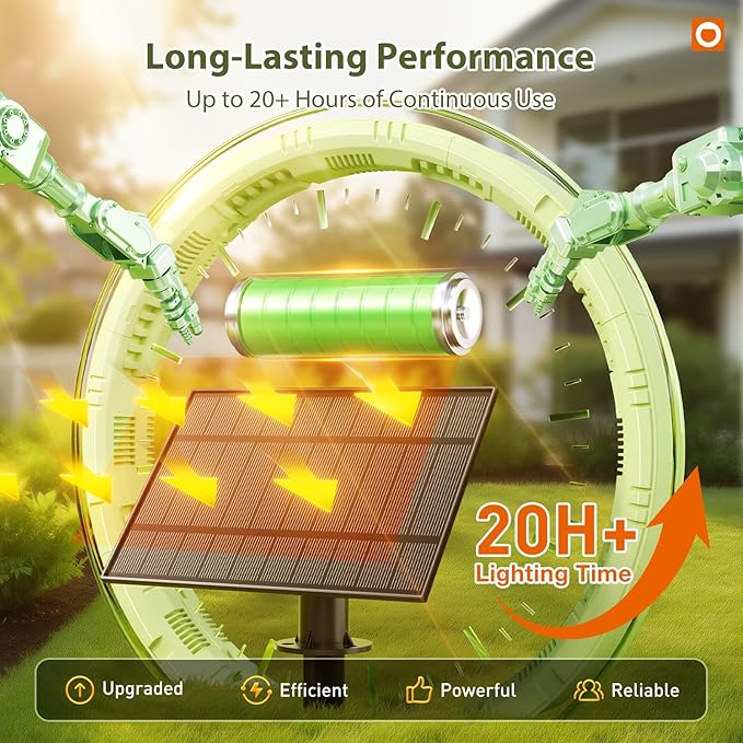 addlon 54(48+6) FT Solar String Lights Waterproof,Patio Lights Solar Powered with Remote& USB Port 24+2 LED Shatterproof Bulbs 3 Lighting Modes Outdoor Lights for Camping Backyard Garden
