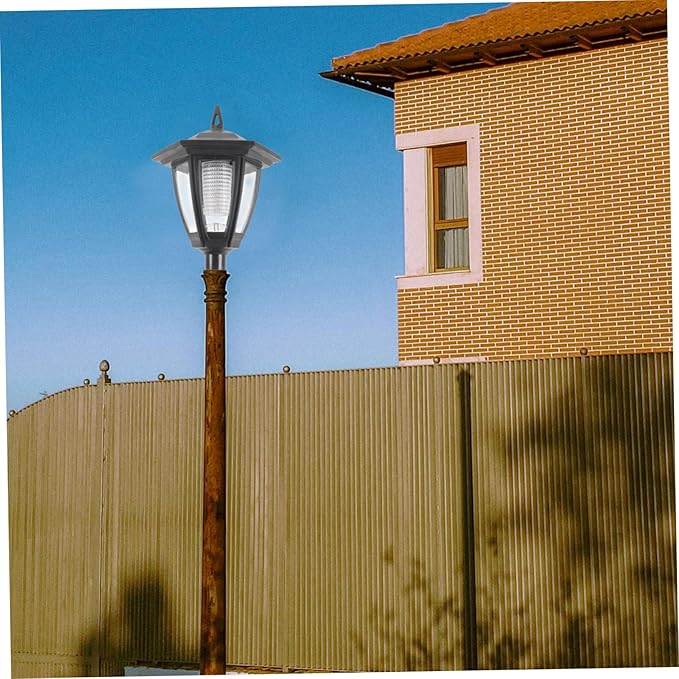 HANABASS Outdoor Solar Decorative Lanterns for Garden Yard & Patio Vintage European Style Hanging LED Landscape Lights for Lawn & Pathway Illumination