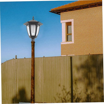 HANABASS Outdoor Solar Decorative Lanterns for Garden Yard & Patio Vintage European Style Hanging LED Landscape Lights for Lawn & Pathway Illumination