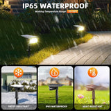 3 Brightness Modes Solar Outdoor Lights with Super Bright 40LEDs, 360 Adjustable Lighting Angle, USB Charging | Lumora