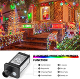 XTF2015 262FT 800 LED Christmas String Lights, Christmas Lights Plug 8 Modes Memory Function with Timer, UL | Lumora